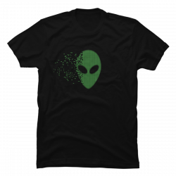 alien head tshirt